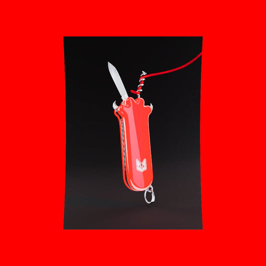 Schweizer Tatzenmesser Poster